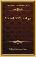 Manual Of Physiology... 134574482X Book Cover