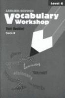 Vocabulary Workshop Test Booklet Level G - Form B 0821576429 Book Cover