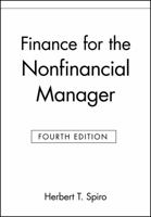 Finance for the Nonfinancial Manager, 4th Edition 0471127884 Book Cover