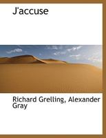 I accuse! (J'accuse!) 1248700228 Book Cover