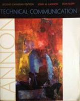 Technical Communication, Second Canadian Edition 020178971X Book Cover