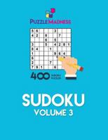 Sudoku Volume 3: 400 Sudoku Puzzles 154540318X Book Cover