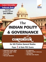 The Indian Polity & Governance Compendium for IAS Prelims General Studies Paper 1 & State PSC Exams 3rd Edition 9388373049 Book Cover