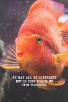 WE SWIM TOGETHER Notebook, Pet Collection: Perfect Size 6”x9” 100 lined pages (doodles, notes, ideas, compositions) 171109272X Book Cover