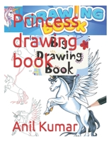 Princess drawing book B09TCRB1TZ Book Cover