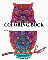 Coloring Book: Animals B08Y49YDLK Book Cover