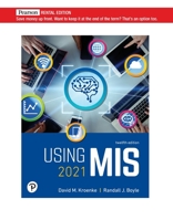 Using MIS 0134106784 Book Cover