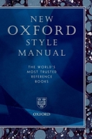 The Oxford Style Manual 0198605641 Book Cover