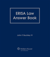 Erisa Law Answer Book 0735553610 Book Cover