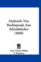 Opdracht Van Rechtspraak Aan Scheidslieden (1880) 1160219907 Book Cover