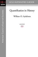 Quantification in History 1597406988 Book Cover