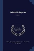 Scientific Reports; Volume 3 1376826658 Book Cover