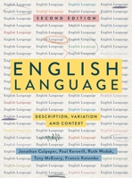 English Language: Description, Variation and Context 140394590X Book Cover