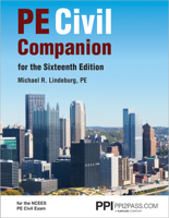 PE Civil Companion for the Sixteenth Edition 1591266289 Book Cover