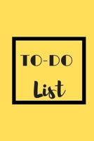 To Do List: 6*9 Journal Wrinting Daily Work Task Checklist, Daily Task Planner, Checklist Planner School Home Office Time Management, -(Daily To-Do Planner Notebook) 1676394931 Book Cover