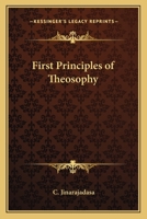 First principles of theosophy 1162564148 Book Cover
