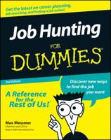Job Hunting for Dummies 1568843887 Book Cover