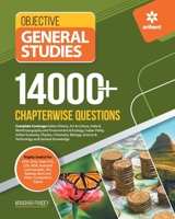 14000+ Chapterwise Questions Objective General Studies 9388128834 Book Cover