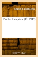 Paroles Françaises 2329860293 Book Cover