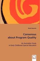 Consensus about Program Quality 3639028783 Book Cover