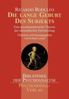 Die Lange Geburt Des Subjekts 3898063097 Book Cover