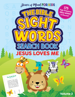 The Bible Sight Words Search Book: Jesus Loves Me 1680998552 Book Cover
