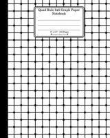 Quad Rule 5x5 Graph Paper Notebook. 8" x 10". 120 Pages. Geometric Shapes Cover: White Black Mesh Squares Dots Pattern Cover. Square Grid Paper, ... paper. Geometric Shapes Book Cover. 172631443X Book Cover