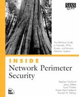 Inside Network Perimeter Security (2nd Edition) (Inside) 0735712328 Book Cover
