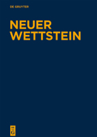 Neuer Wettstein: Texte Zum Neuen Testament Aus Griechentum Und Hellenismus Band I /2: Texte Zum Johannesevangelium 3110168073 Book Cover