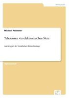 Telelernen Via Elektronisches Netz 3838616057 Book Cover