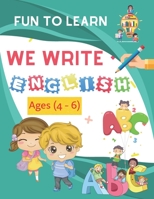 We write english: We write english B09F1KM6W7 Book Cover