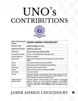 UNO's Contributions: Solidarity Rights in Islam 1648999743 Book Cover