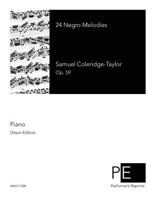 24 Negro Melodies 1502446332 Book Cover