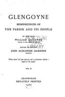 Glengoyne, Reminiscences of the Parish and Its People - Vol. II 153022215X Book Cover