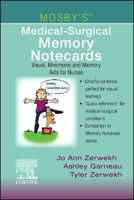 Mosby's Medical-Surgical Memory Notecards: Visual, Mnemonic and Memory Aids for Nurses 0443261318 Book Cover