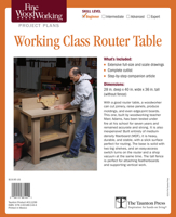 Fine Woodworking's Working-Class Router Table Plan 1631861441 Book Cover