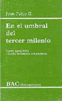 En el umbral del tercer milenio. Carta apostólica "Tertio millennio adveniente" (DOCUMENTOS) 8479141565 Book Cover