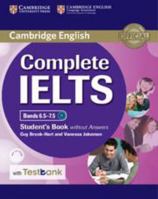 Complete IELTS Bands 6.5-7.5 Student's Book without Answers with CD-ROM with Testbank 1316602028 Book Cover