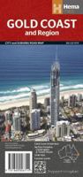 Gold Coast and Region Handy Map 1:15K Hema 1865006319 Book Cover