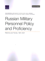 Russian Military Personnel Policy and Proficiency: Reforms and Trends, 1991-2021 1977411363 Book Cover