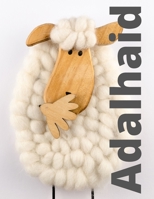 Adalhaid: Checkered Notebook with Name for Girls and Women, XL 8.5x 11, 120 Pages, Paperback. 1654638420 Book Cover