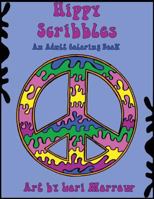 Hippy Scribbles: An Adult Coloring Book 1543215874 Book Cover