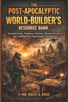 THE POST-APOCALYPTIC WORLD-BUILDER’S RESOURCE BANK: Essential Tools, Timelines, Factions, Threats & Lore for Crafting Post-Apocalyptic Fiction B0GK77M38V Book Cover