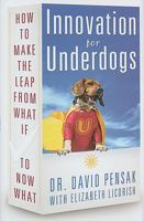 Innovation for Underdogs: How to Make the Leap from What If to Now What 1601630352 Book Cover