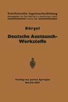 Deutsche Austausch-Werkstoffe 3642890318 Book Cover