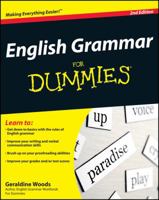 English Grammar for Dummies 0764553224 Book Cover
