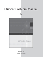 Student Problem Manual to accompany Fundamentals of Corporate Finance 0070922845 Book Cover