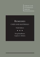 Remedies: Cases and Materials (American Casebook) 0314264663 Book Cover