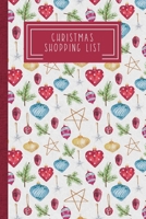 Christmas Shopping List: Family Gift Tracker - Baubles 168927994X Book Cover