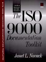 The ISO 9000 Documentation Toolkit: 1994 Revised ISO 9001 Standard 0131993739 Book Cover